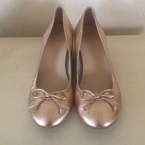 Woman size 7.5B leather upper Cole Haan shoes